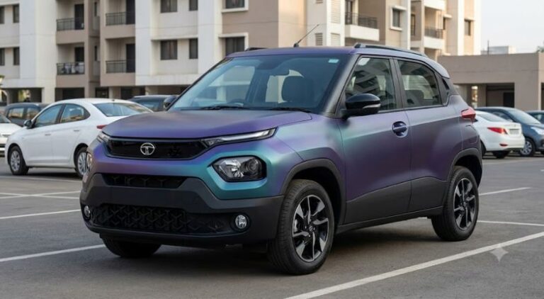 2026ರ ಟಾಟಾ ಪಂಚ್ Adventure Plus S ಮೈಕ್ರೋ SUVಯ ಆಕರ್ಷಕ ಮುಂಭಾಗದ ನೋಟ. ಈ ಚಿತ್ರವು Tata Punch Adventure Plus S 2026ರ ಬೆಲೆ, ಫೀಚರ್ಸ್, ಮೈಲೇಜ್, ಸುರಕ್ಷತಾ ವೈಶಿಷ್ಟ್ಯಗಳು ಹಾಗೂ ಪ್ರಮುಖ ವಿಶೇಷತೆಗಳ ಕುರಿತು ಸಂಪೂರ್ಣ ಮಾಹಿತಿಯನ್ನು ಪರಿಚಯಿಸುತ್ತದೆ.